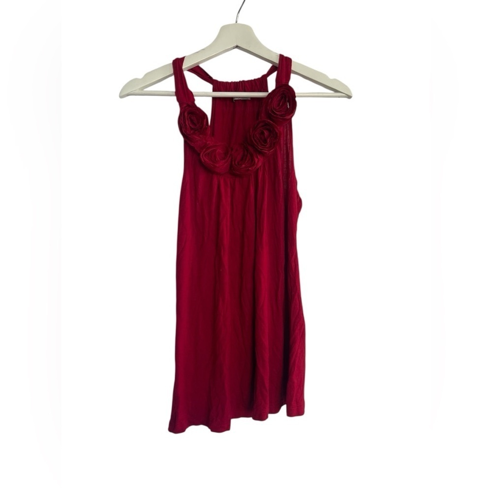 Poetry Y2K 3D flower appliques tank top Size Medium babydoll